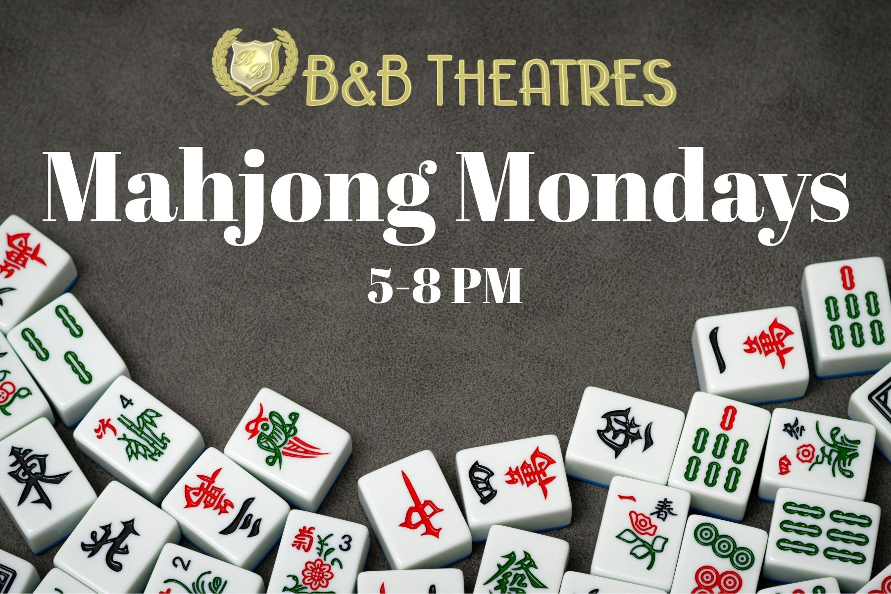 Mahjong Mondays at Wesley Chapel 1/19/26
