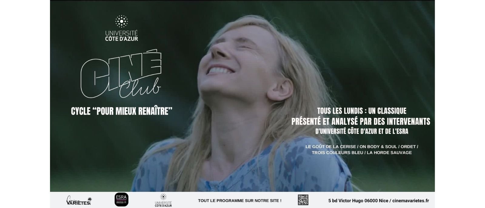 Ciné-Club - 2nd cycle : "Pour mieux renaître"