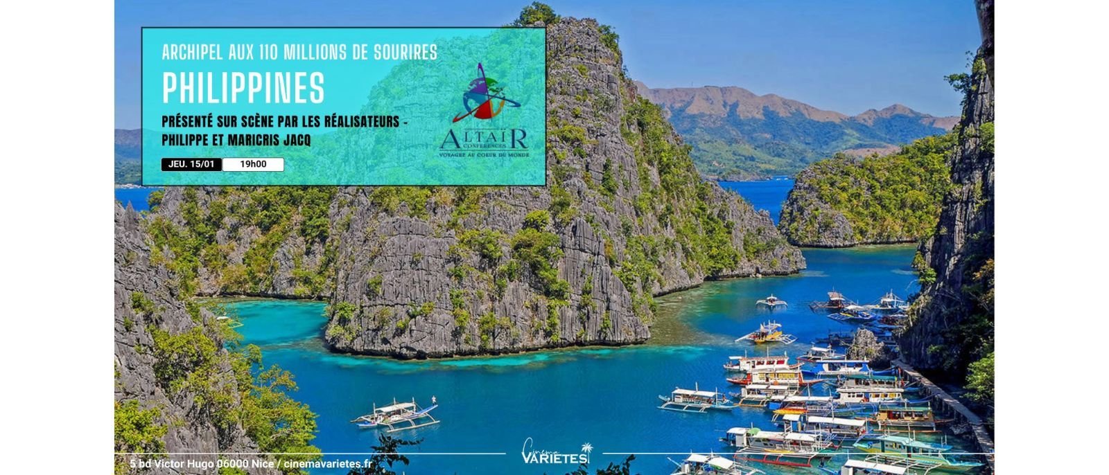 Altaïr Conférences - PHILIPPINES en présence des réalisateurs