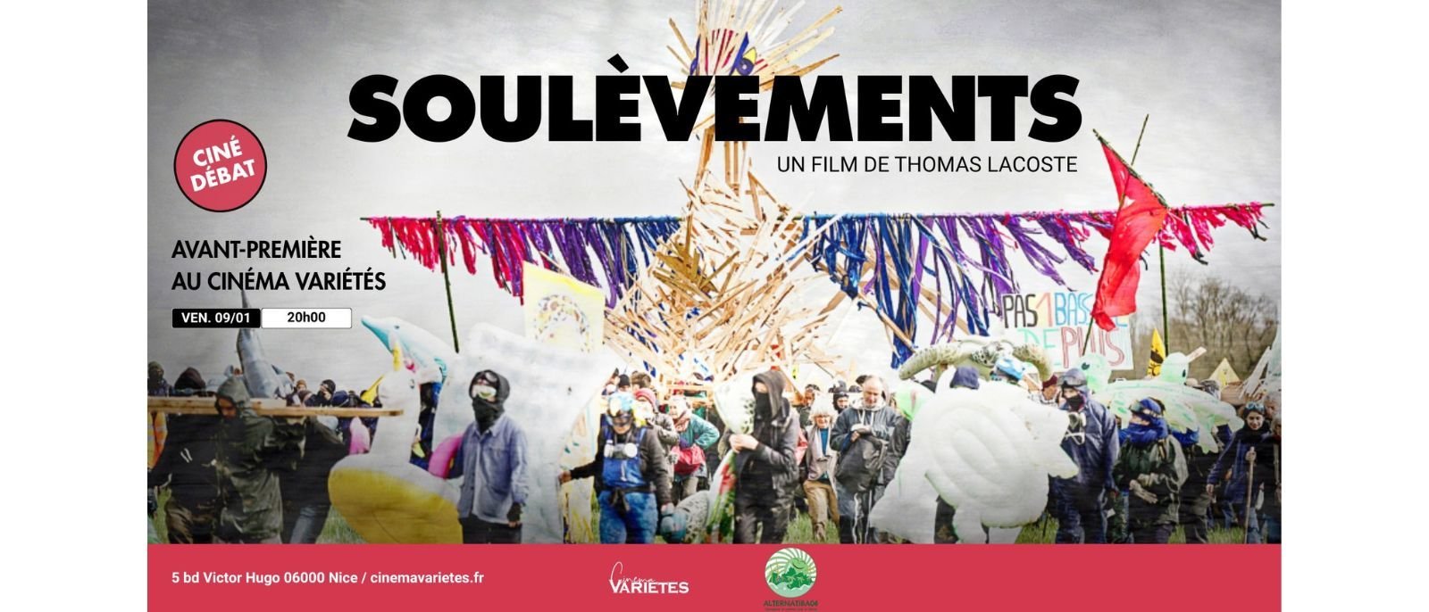 Ciné-débat : Soulèvements en avant-première