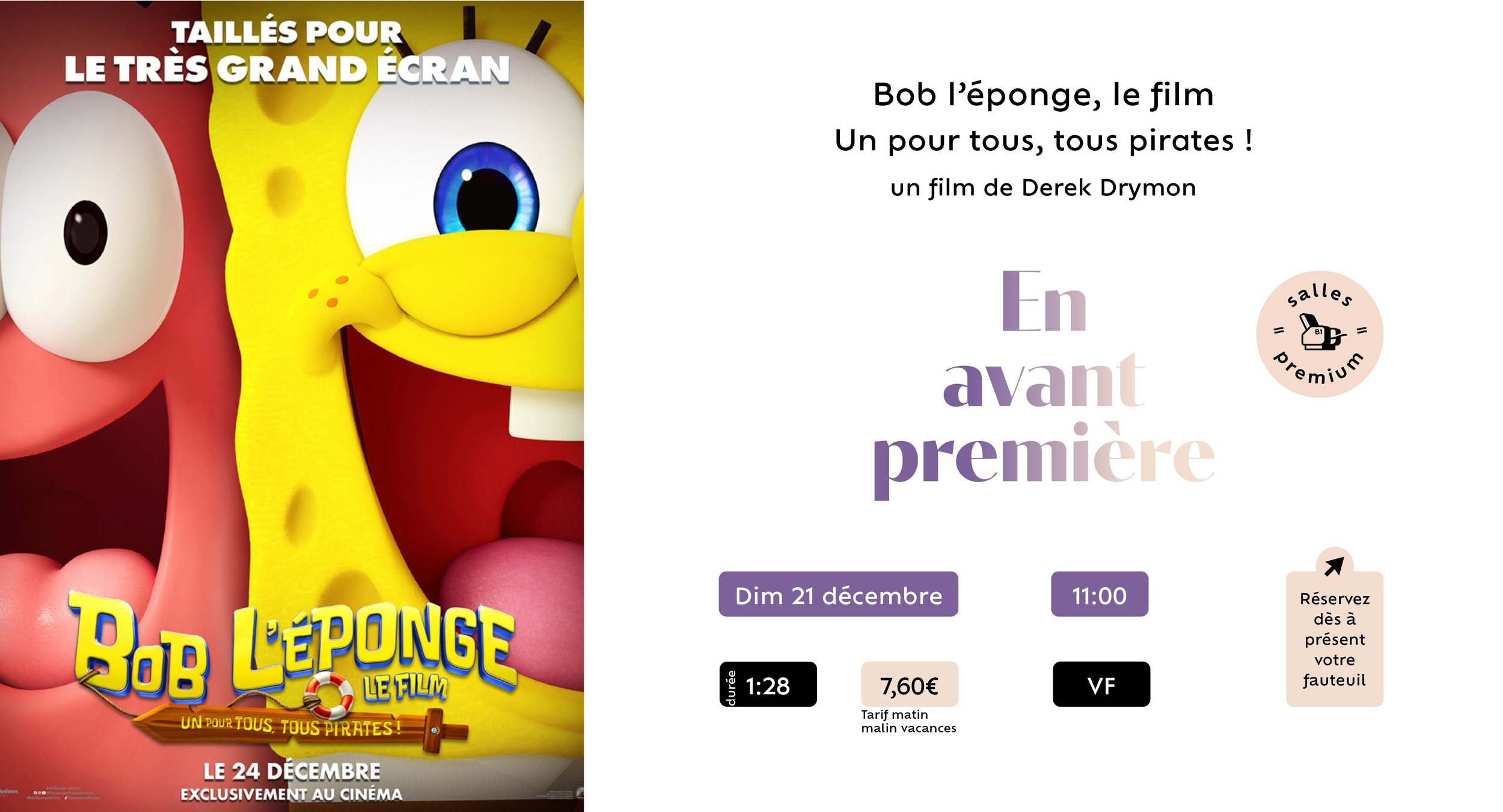 BOB L'EPONGE, LE FILM - UN POUR TOUS, TOUS PIRATES !