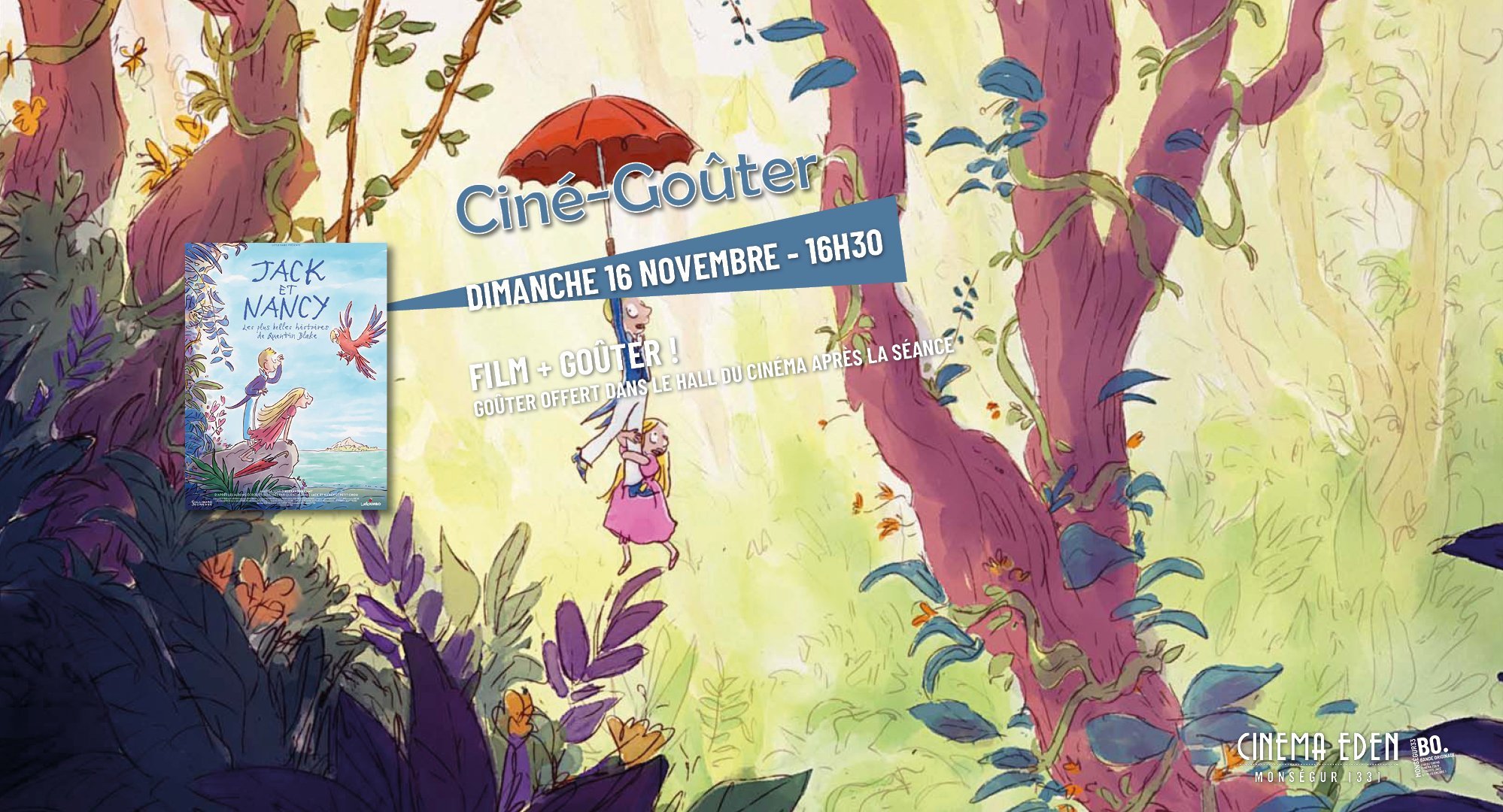 CINE GOUTER ! Jack et Nancy