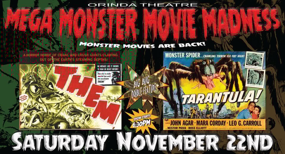 MEGA Monster Movie Madness - Them! & Tarantula!