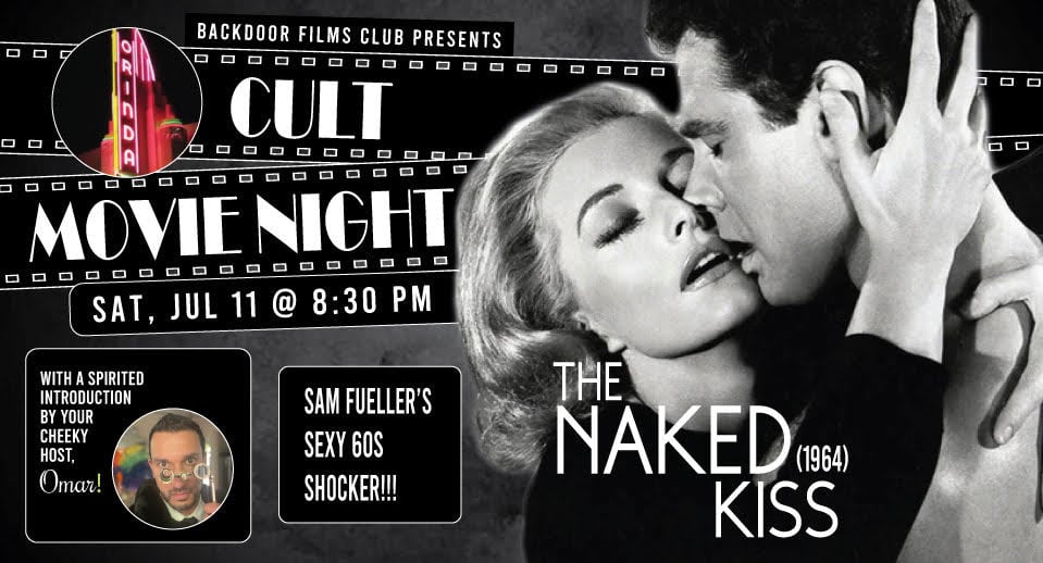 CULT MOVIE NIGHT - THE NAKED KISS presented by Backdoor Films 