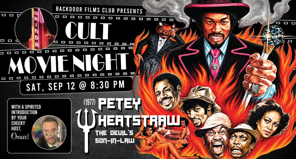 CULT MOVIE NIGHT - PETE WHETSTRAW (1977) presented by Backdoor Films