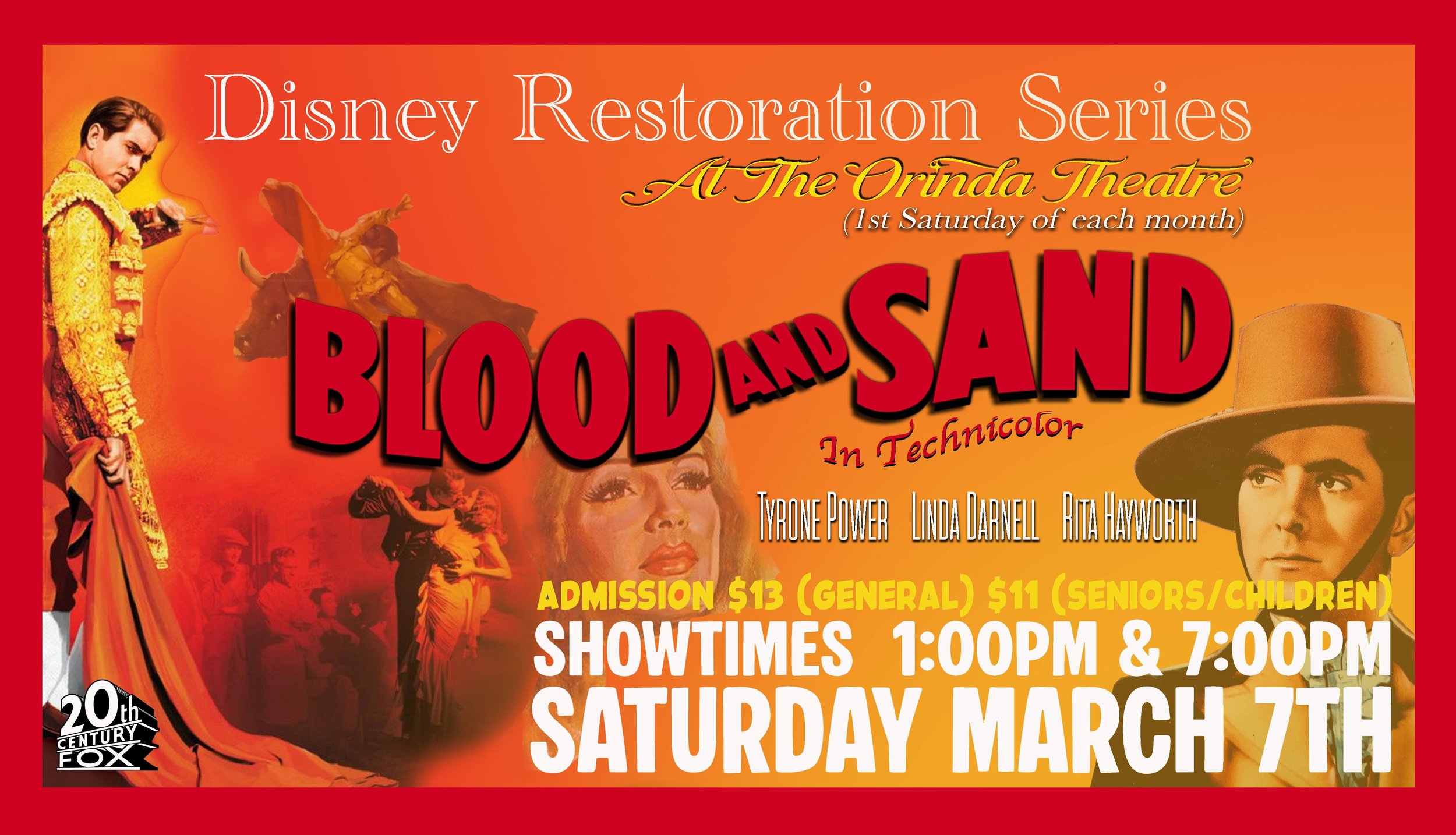 Blood and Sand - Disney Restoration Series 