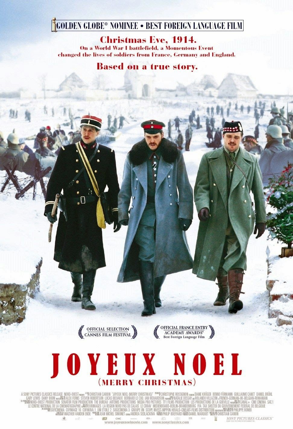 Joyeux Noel (Merry Christmas) (FREE part of our 6 Days of FREE Holiday Movies!  Showing in our 180-seat Balinese Theatre)