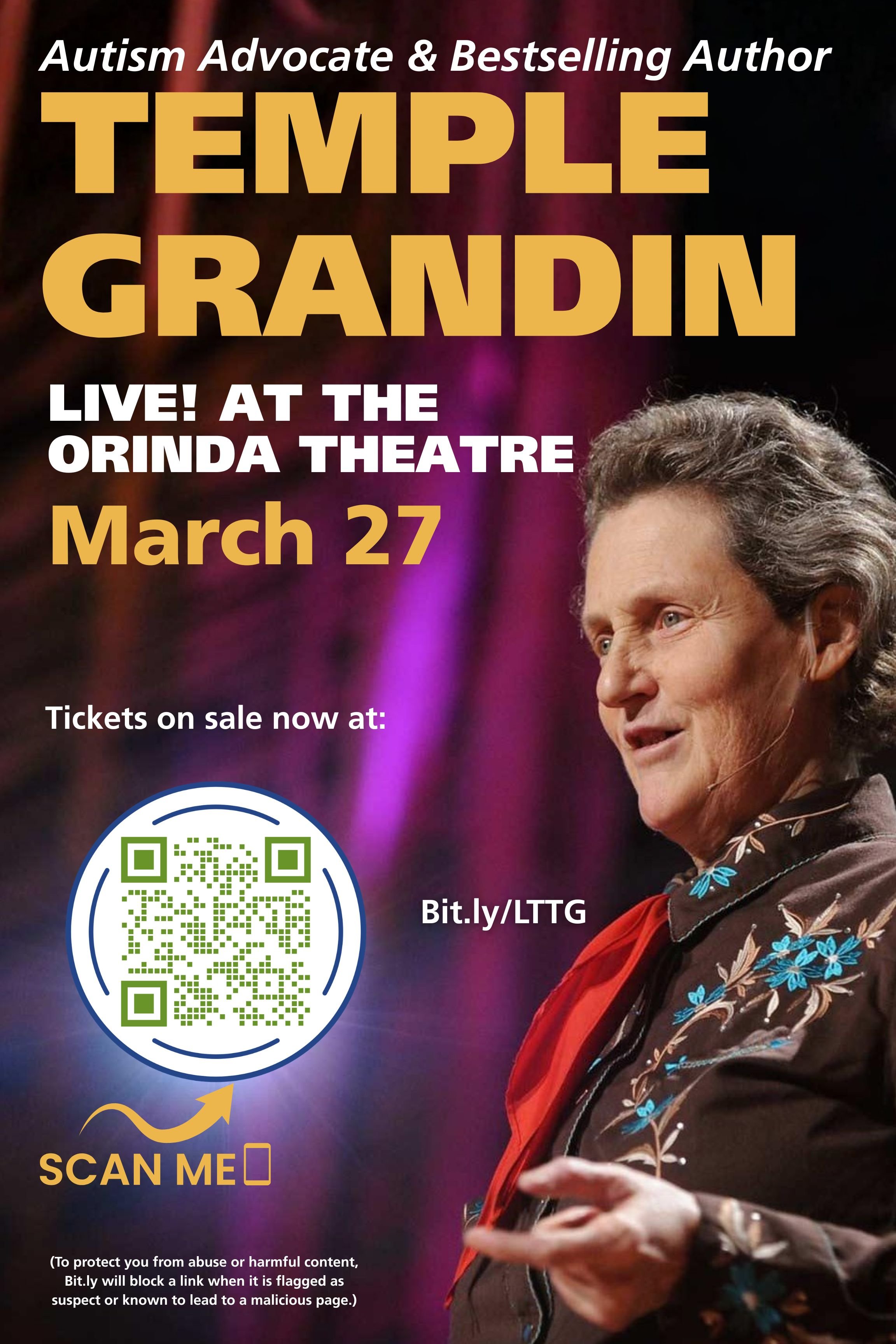 An Evening with Temple Grandin