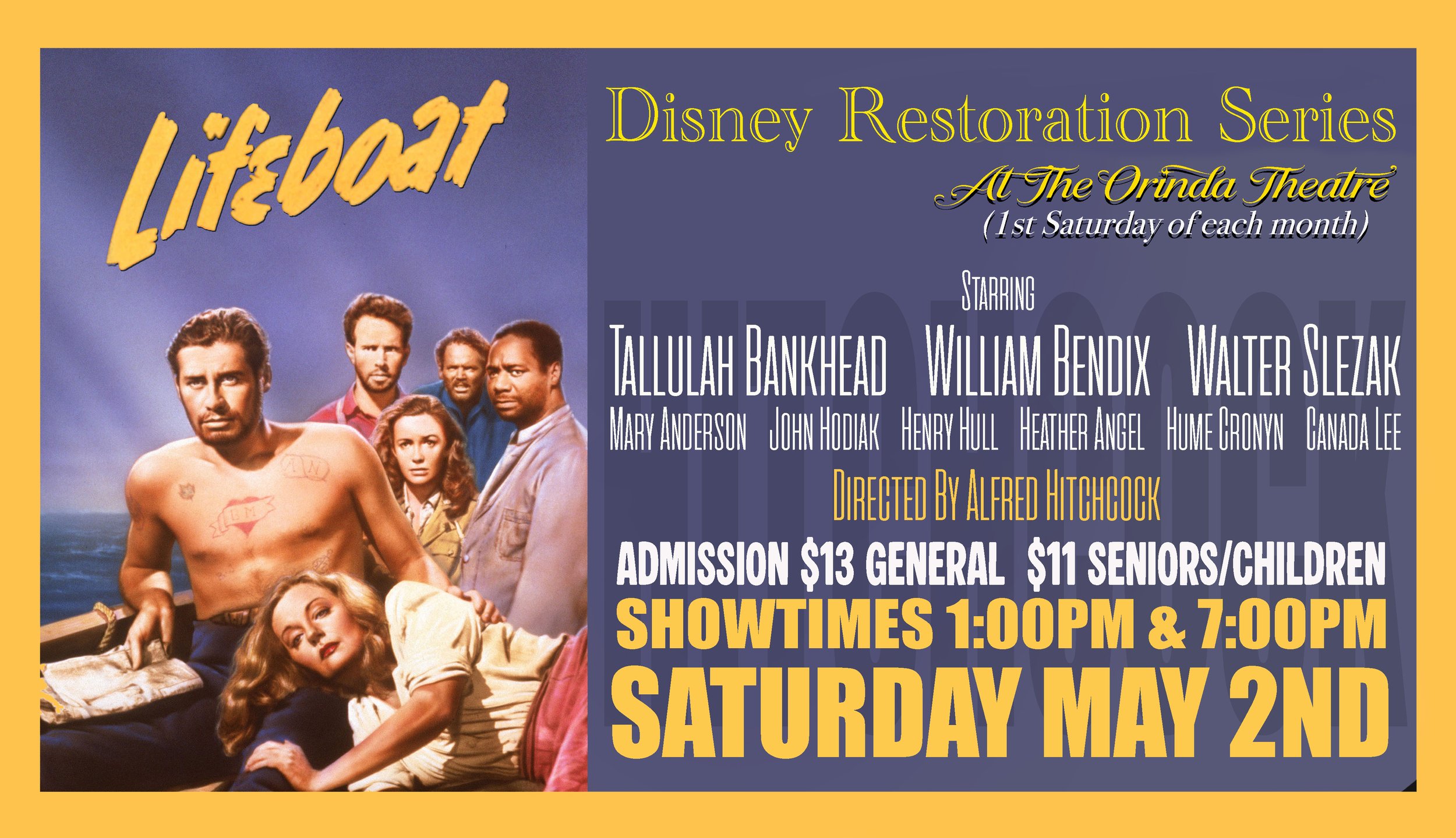 LIFEBOAT - Disney Restoration Series 