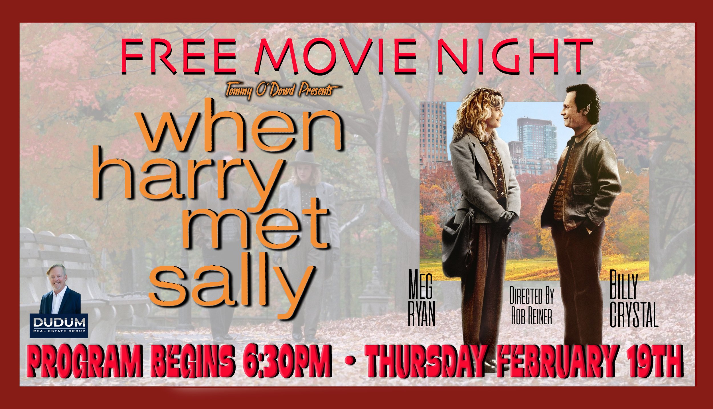 FREE Movie NIGHT - The Godfather sponsored by Tommy O'Dowd