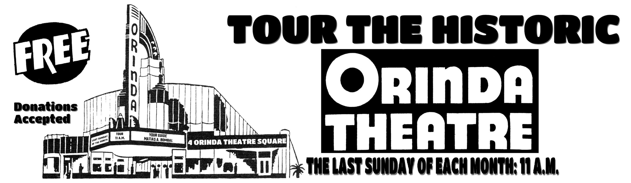 Orinda Theatre Tour