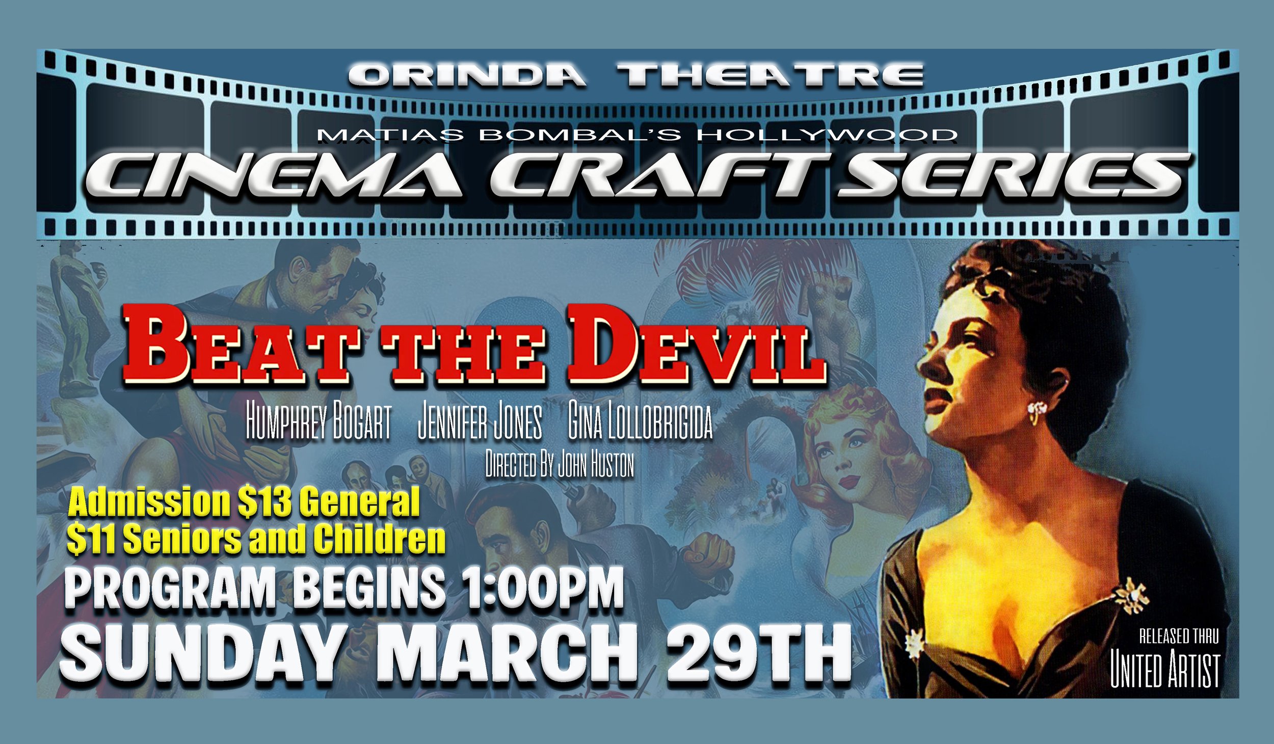 Cinema Craft Series hosted by Film Critic, Matías Bombal