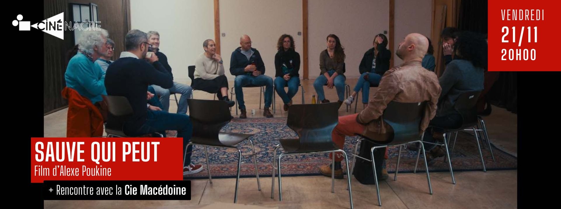 Ciné-débat : Sauve qui peut • rencontre avec la Cie Macédoine