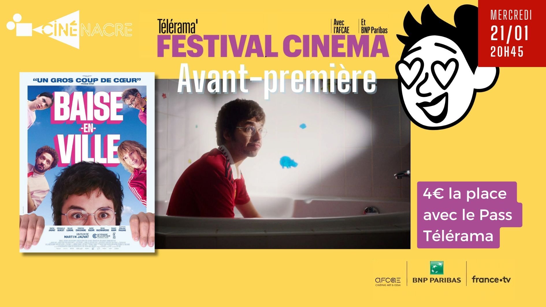 Avant-première Télérama - Baise-en-ville