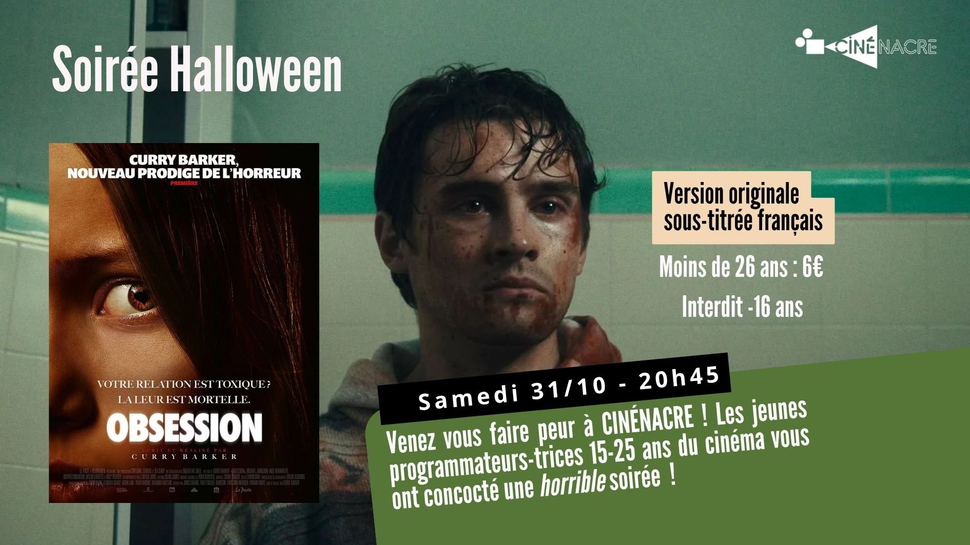 OBSESSION (vostfr) - Soirée Halloween