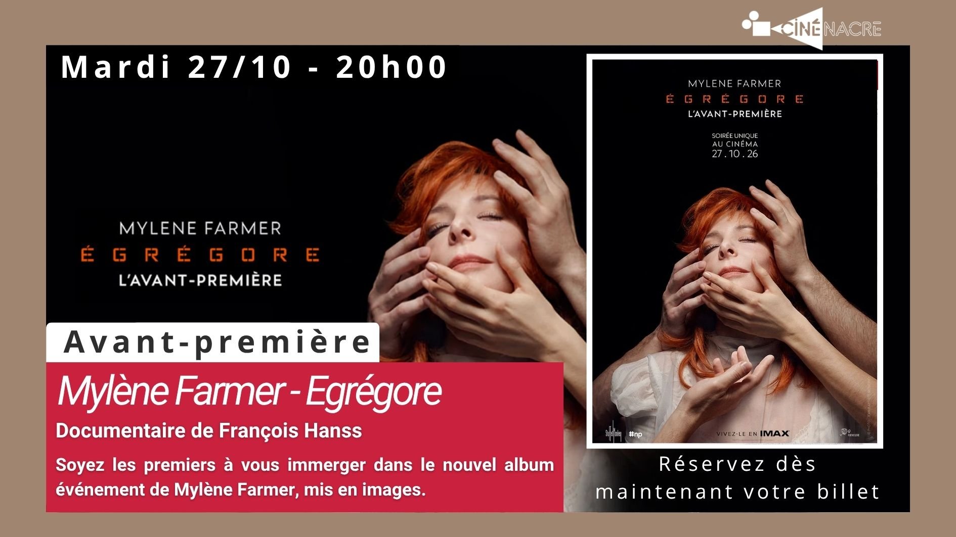 Avant-première • Mylène Farmer - Égrégore