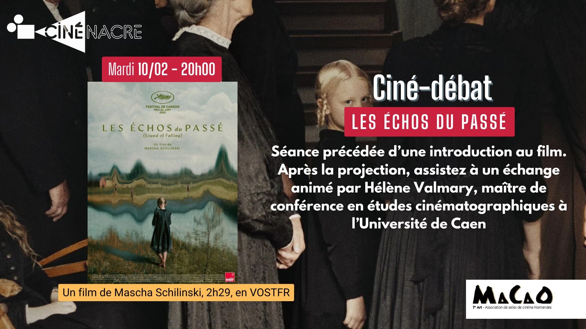 Ciné-débat - Les Échos du passé