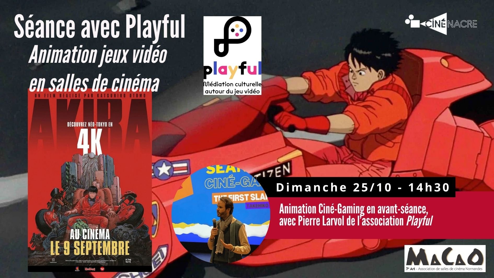 AKIRA (vostfr) - 🎮 Animation "Jeux vidéo en salles de cinéma" !