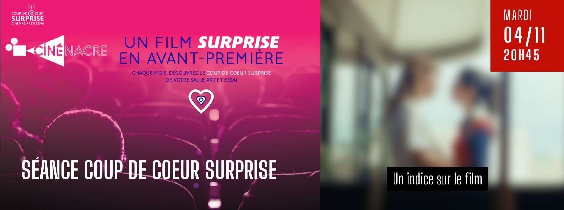 Coup de Coeur Surprise AFCAE - Avant-première