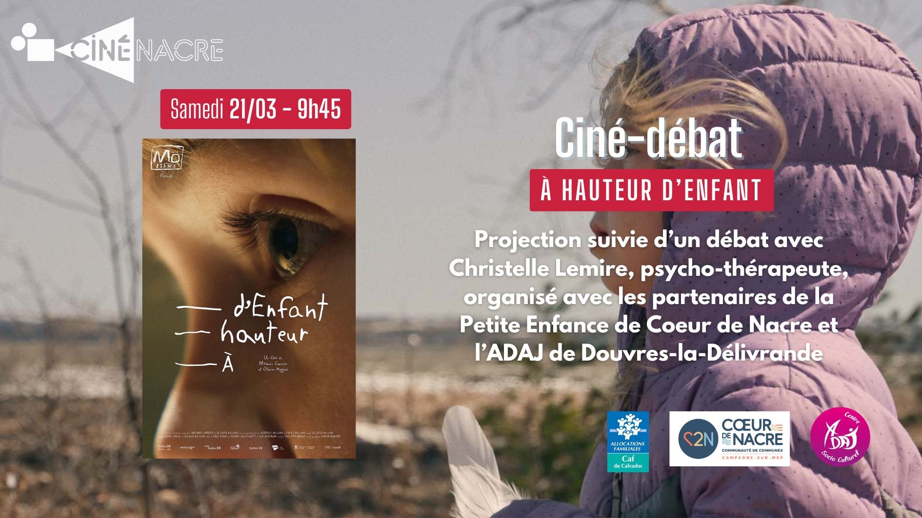 Ciné-débat - À hauteur d'enfant