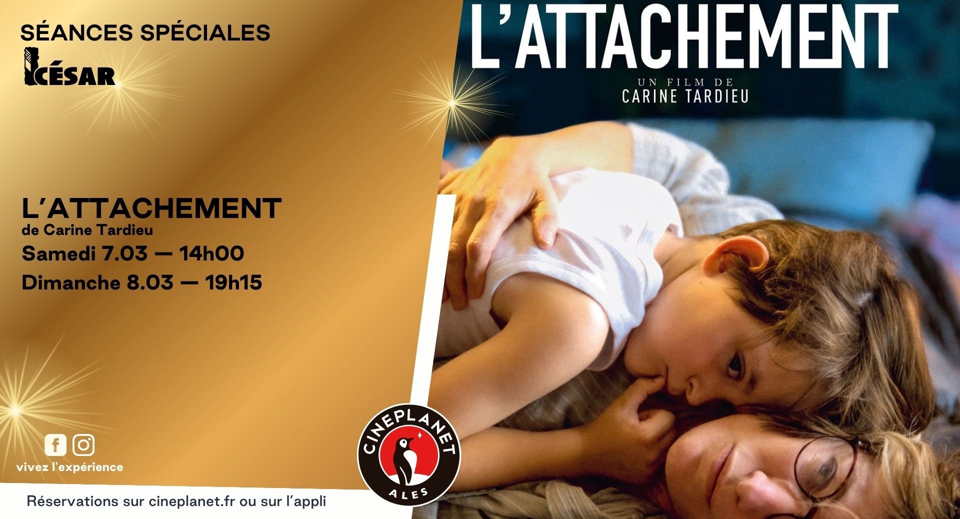 César du meilleur film - L'Attachement