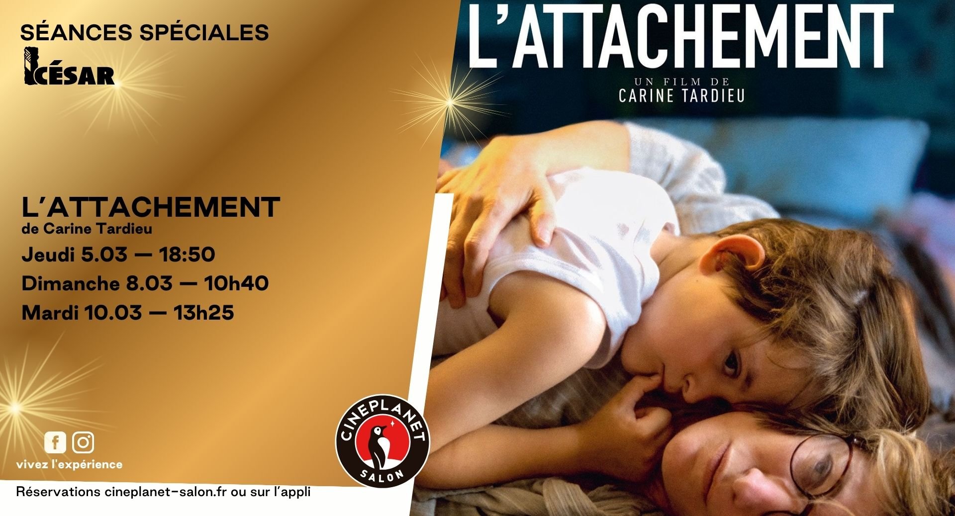 César du meilleur film - L'Attachement