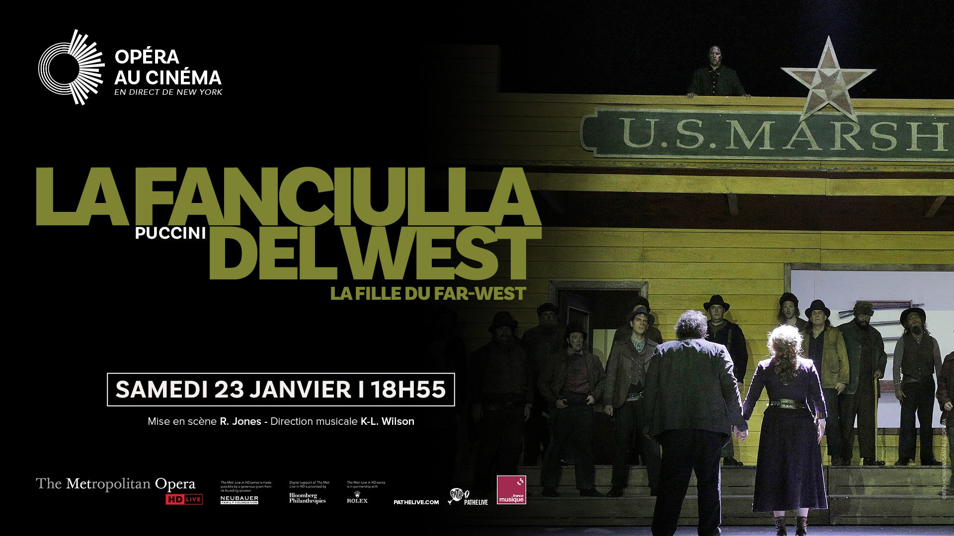 La fille du Far-West