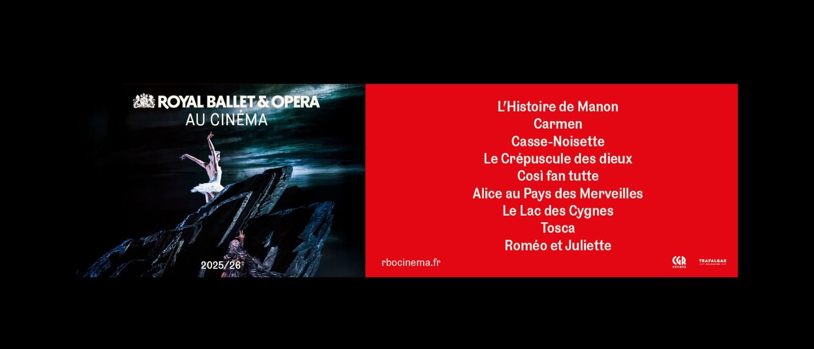 Royal Opera Ballet de Londres - Saison 2026 / 2027