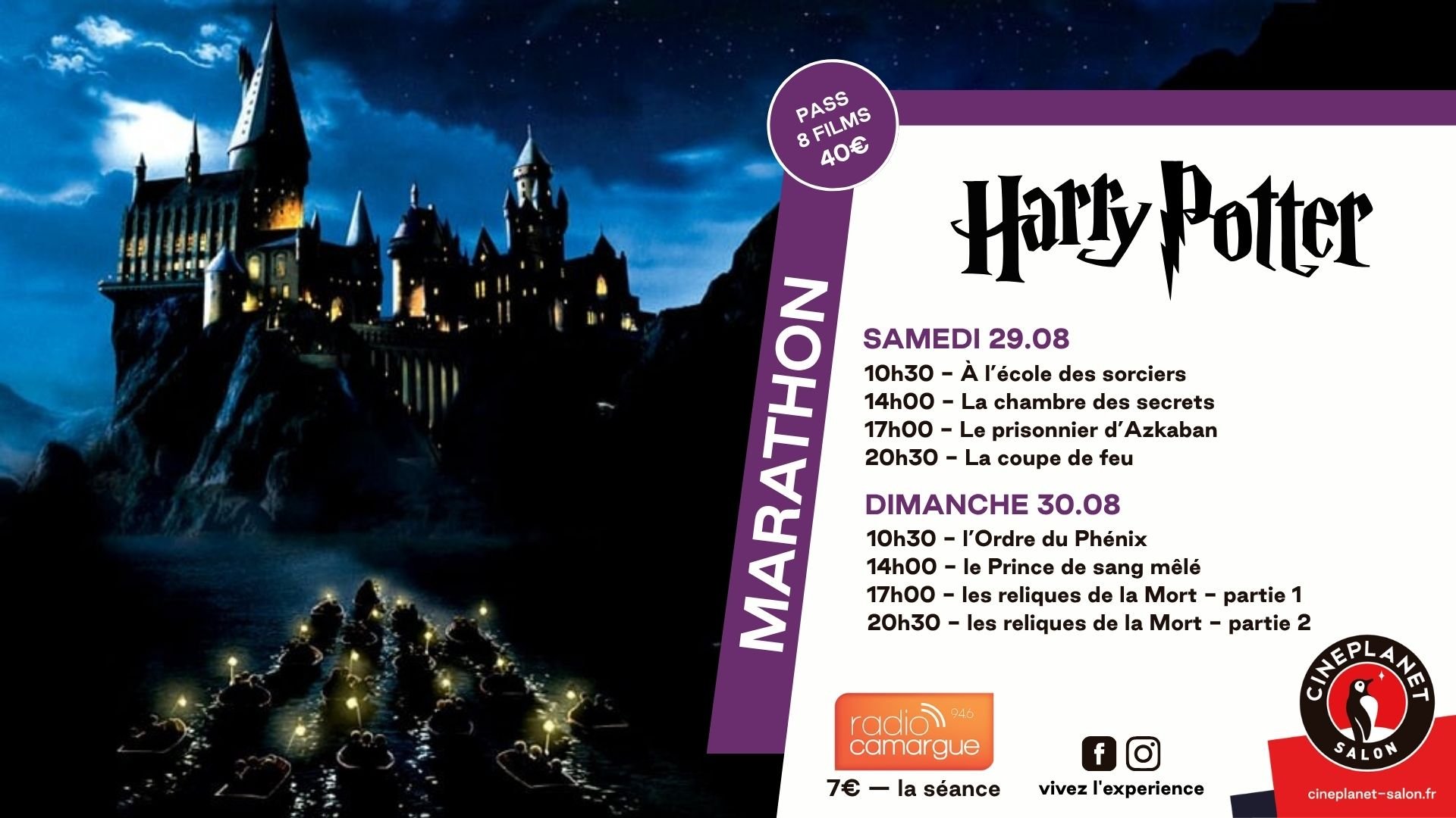 Marathon Harry Potter