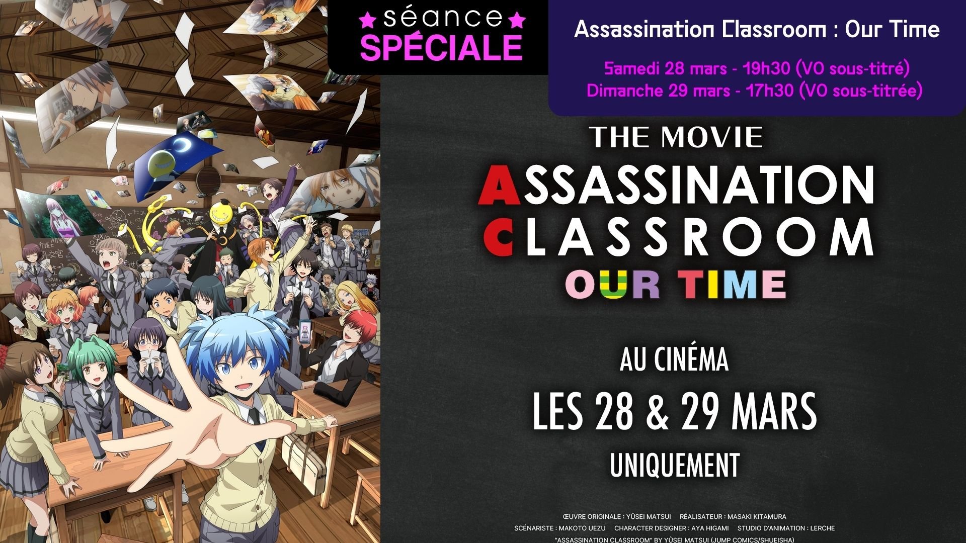 Assassination Classroom The Movie: Our Time