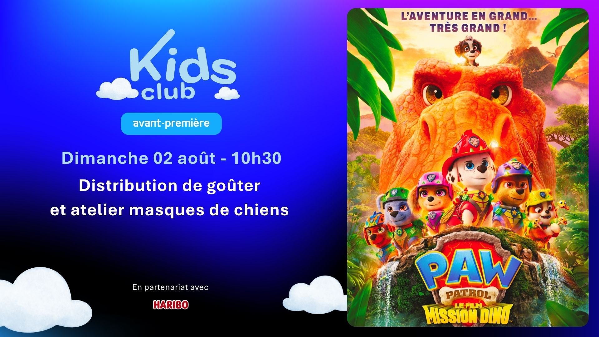 La Pat' Patrouille : Le film mission Dino