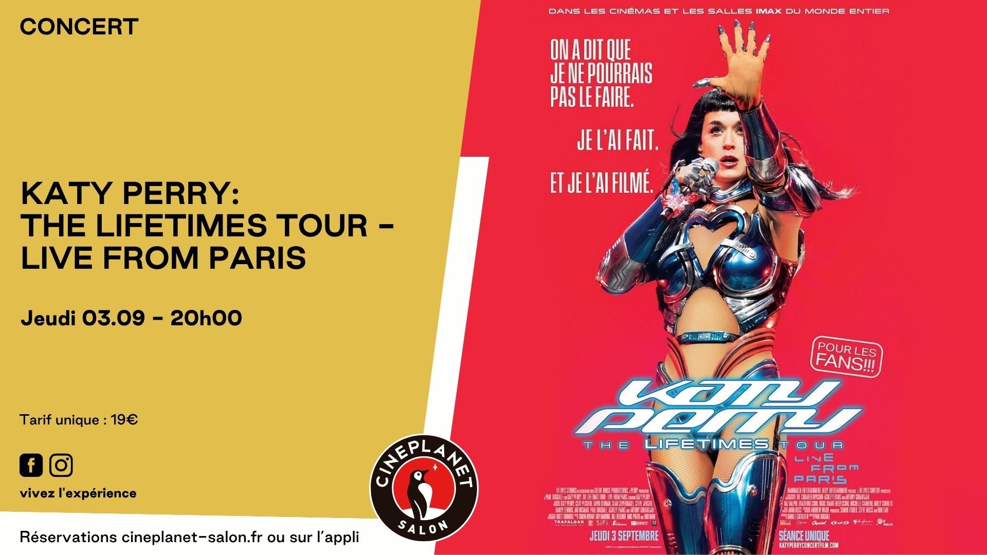 Katy Perry: The Lifetimes Tour - Live From Paris