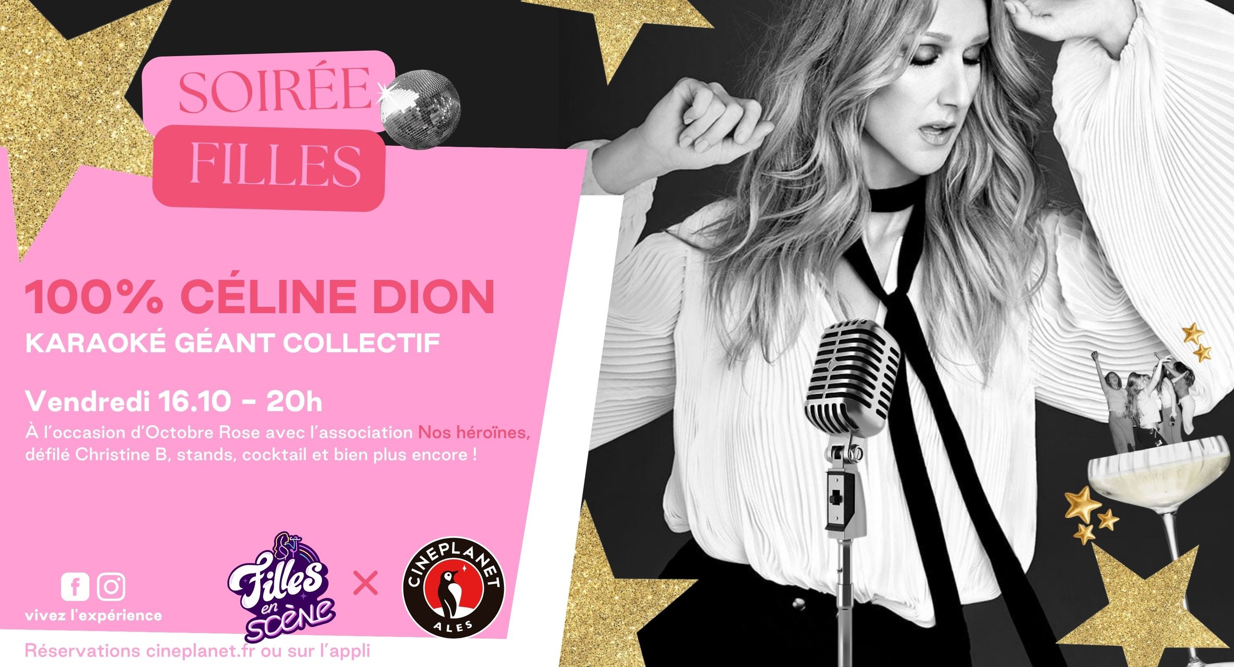 Soirée Filles Céline Dion