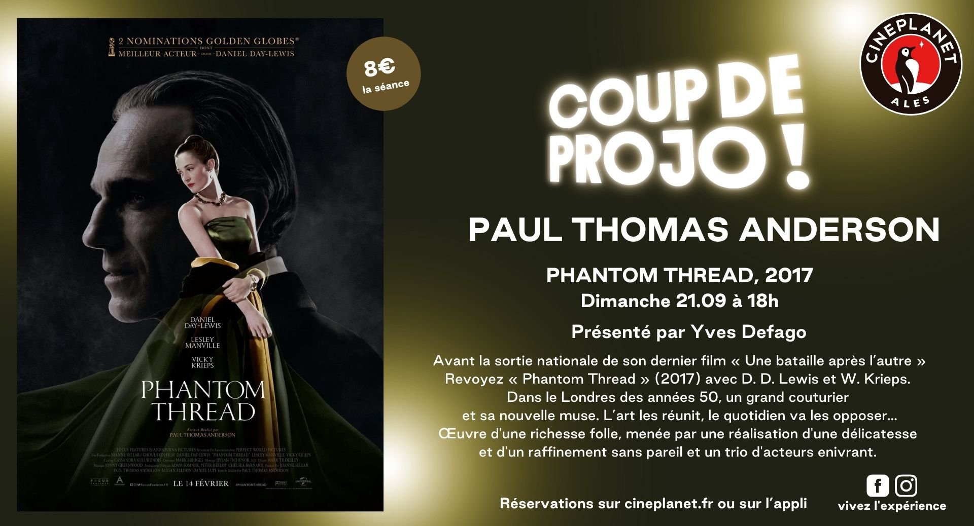 Coup de projo ! Paul Thomas Anderson