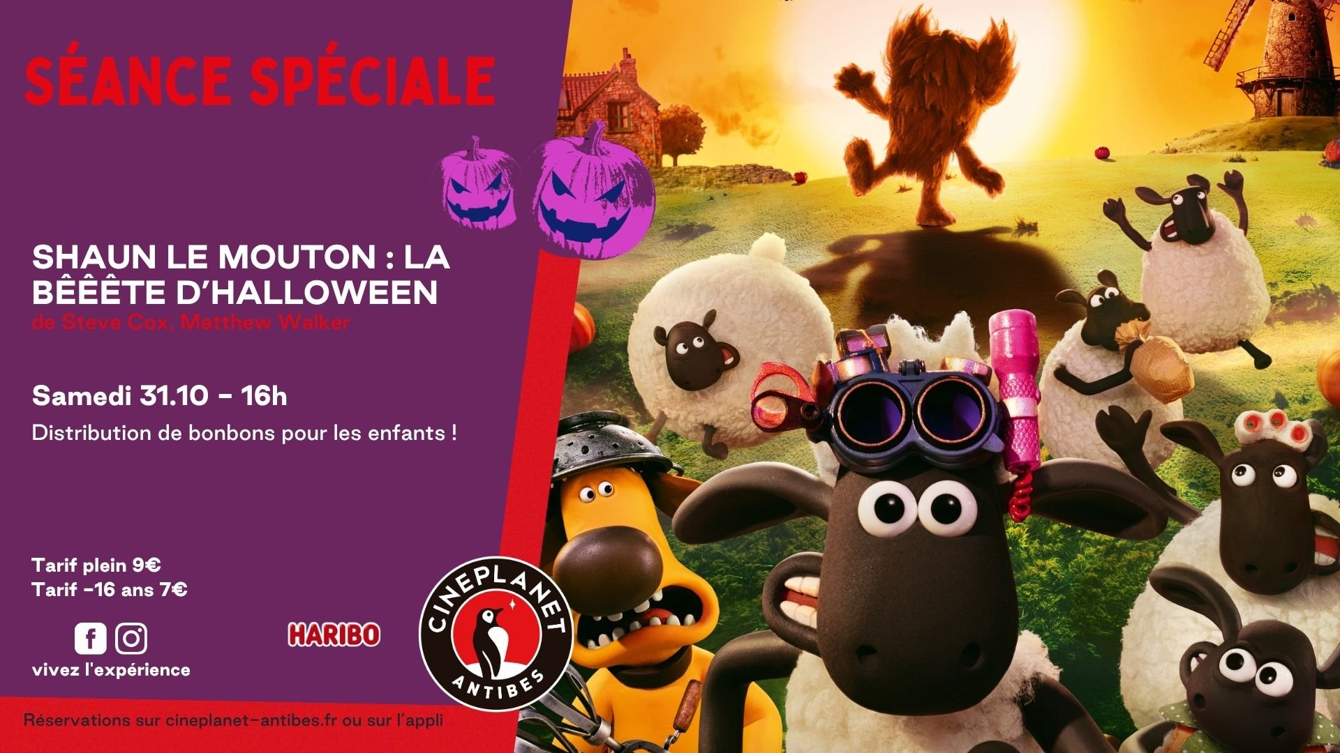 Shaun le mouton : la bêêête d'Halloween