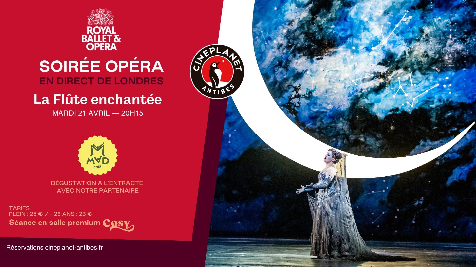 Opéra La Flûte enchantée