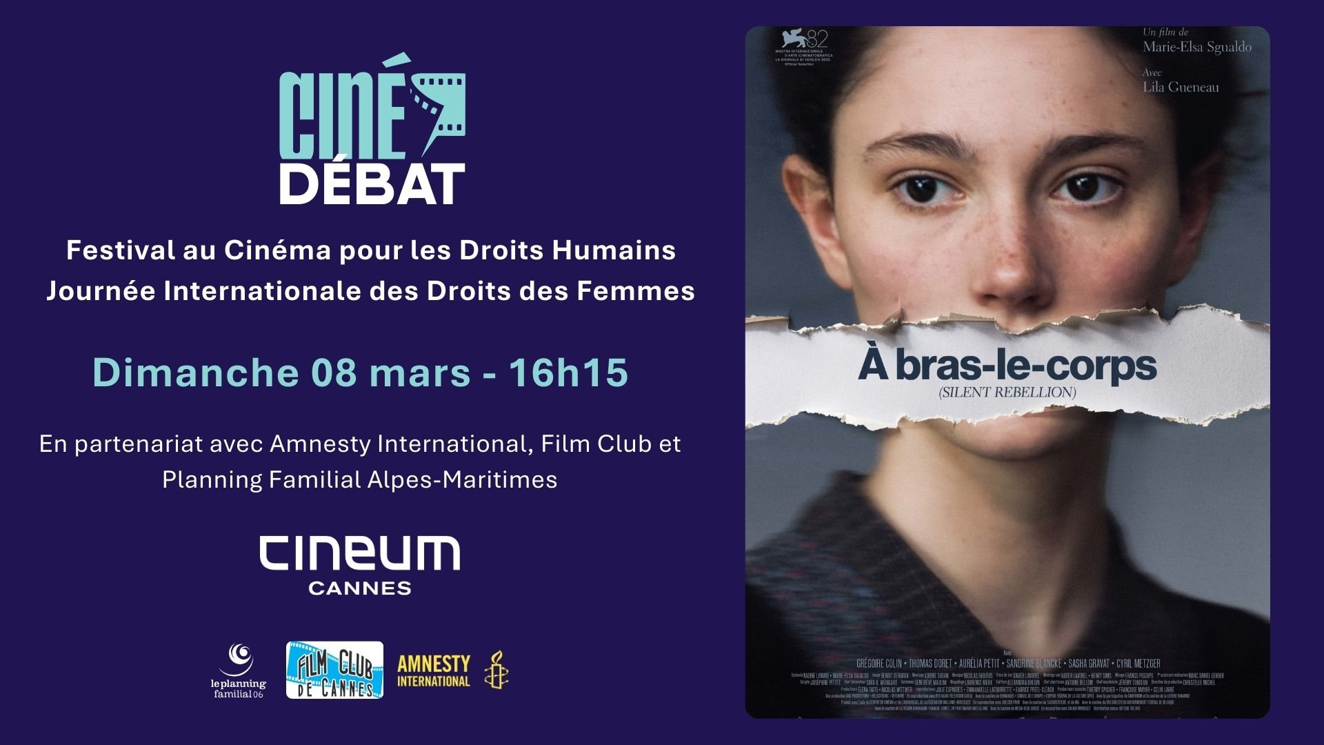 A bras le corps - 8 mars