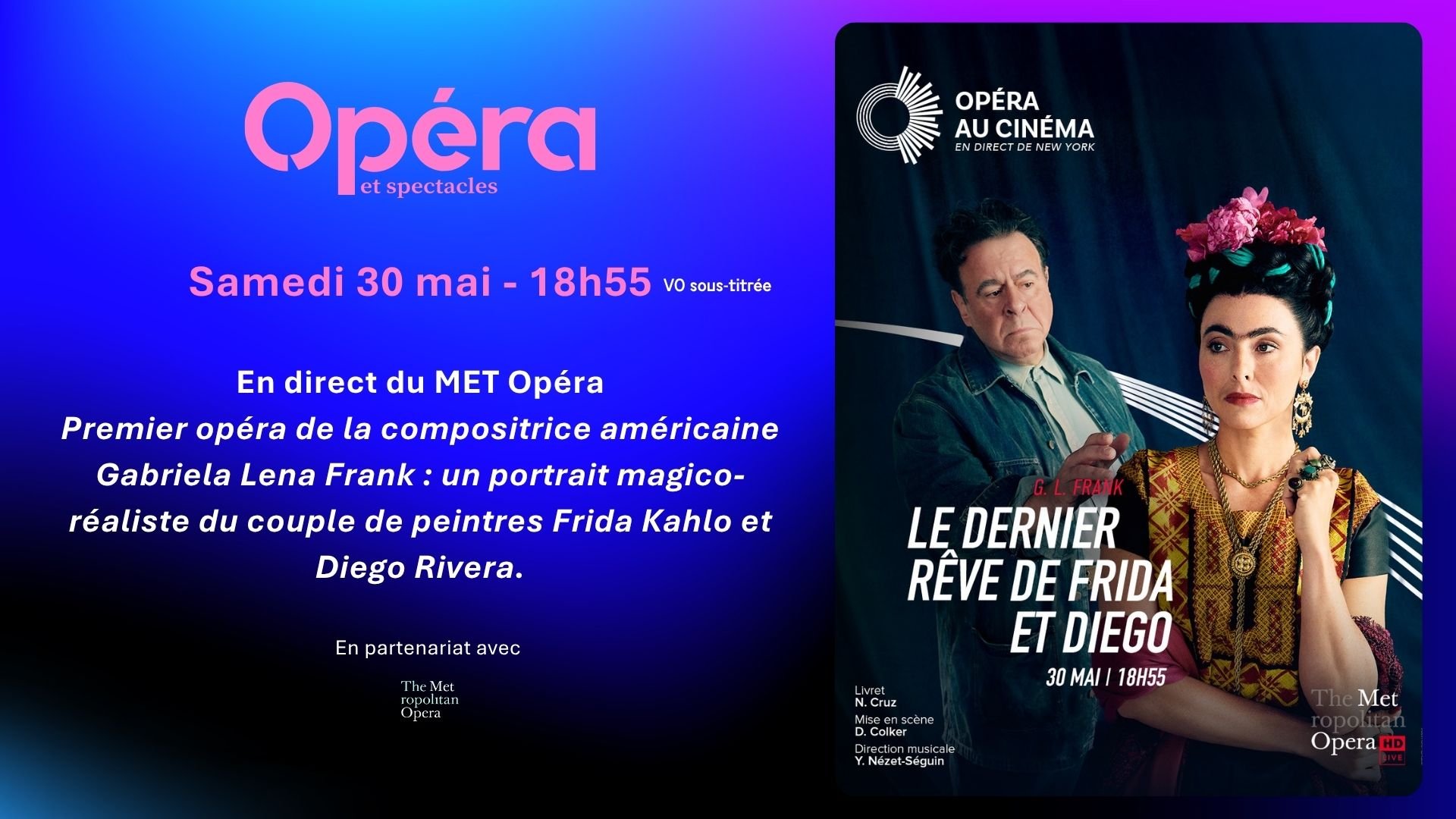 Opéra Le dernier rêve de Frida et Diego