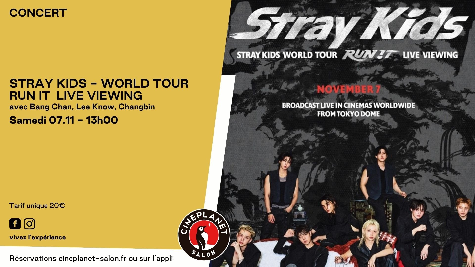 Stray Kids World Tour <RUN IT> LIVE VIEWING
