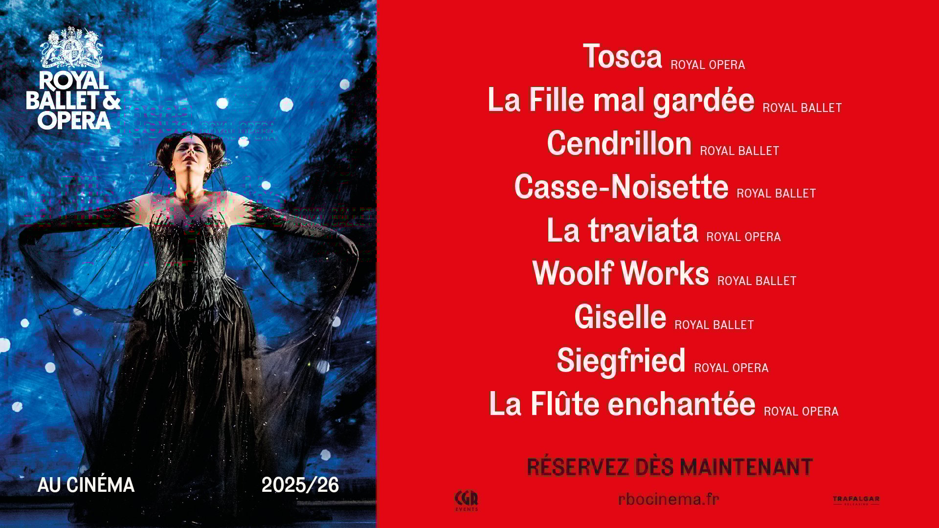 Saison 25/26 Opéra & Ballet du Royal Opera House