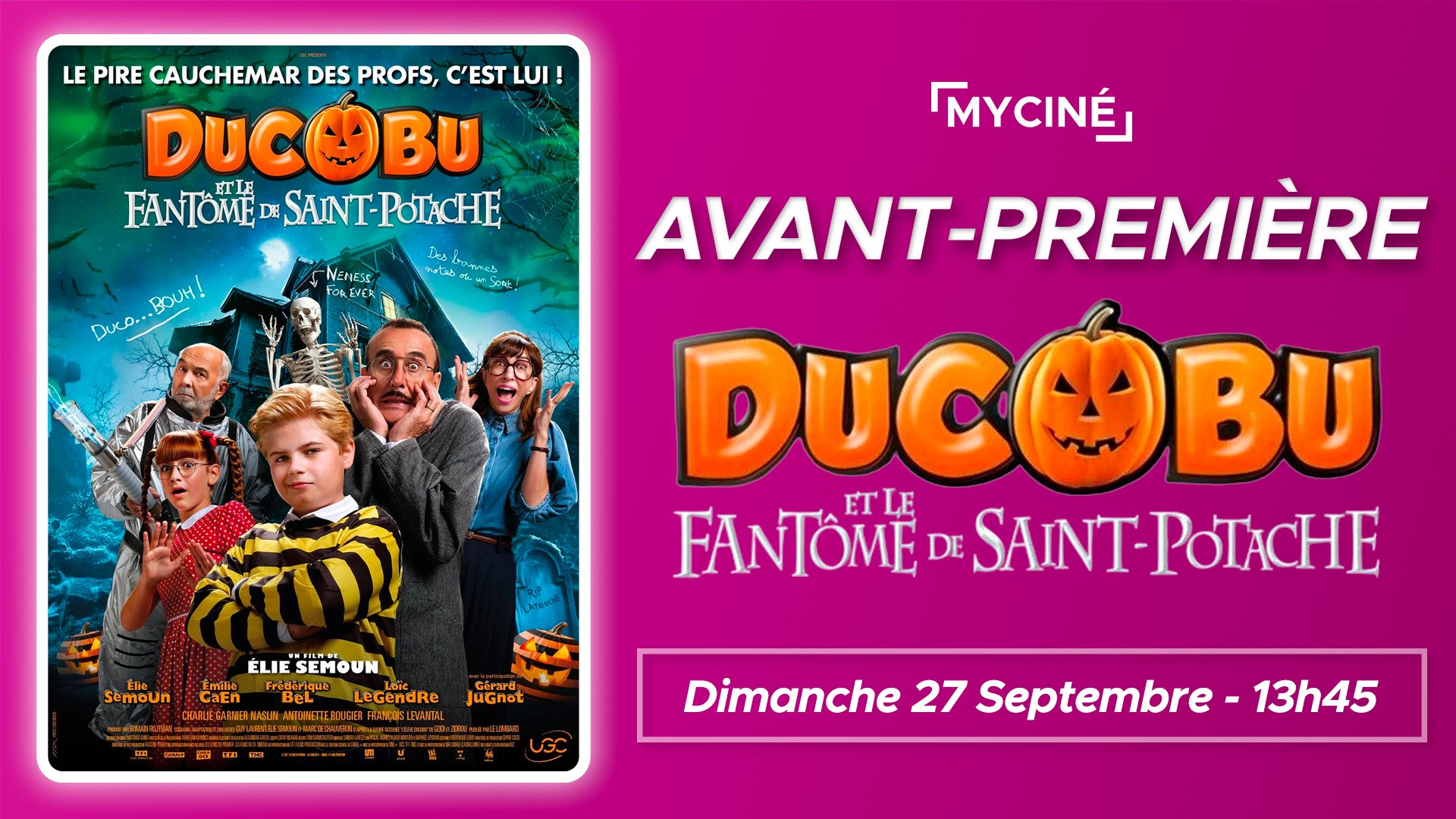 Ducobu : Découvrez le Fantôme de Saint-Potache en avant-première
