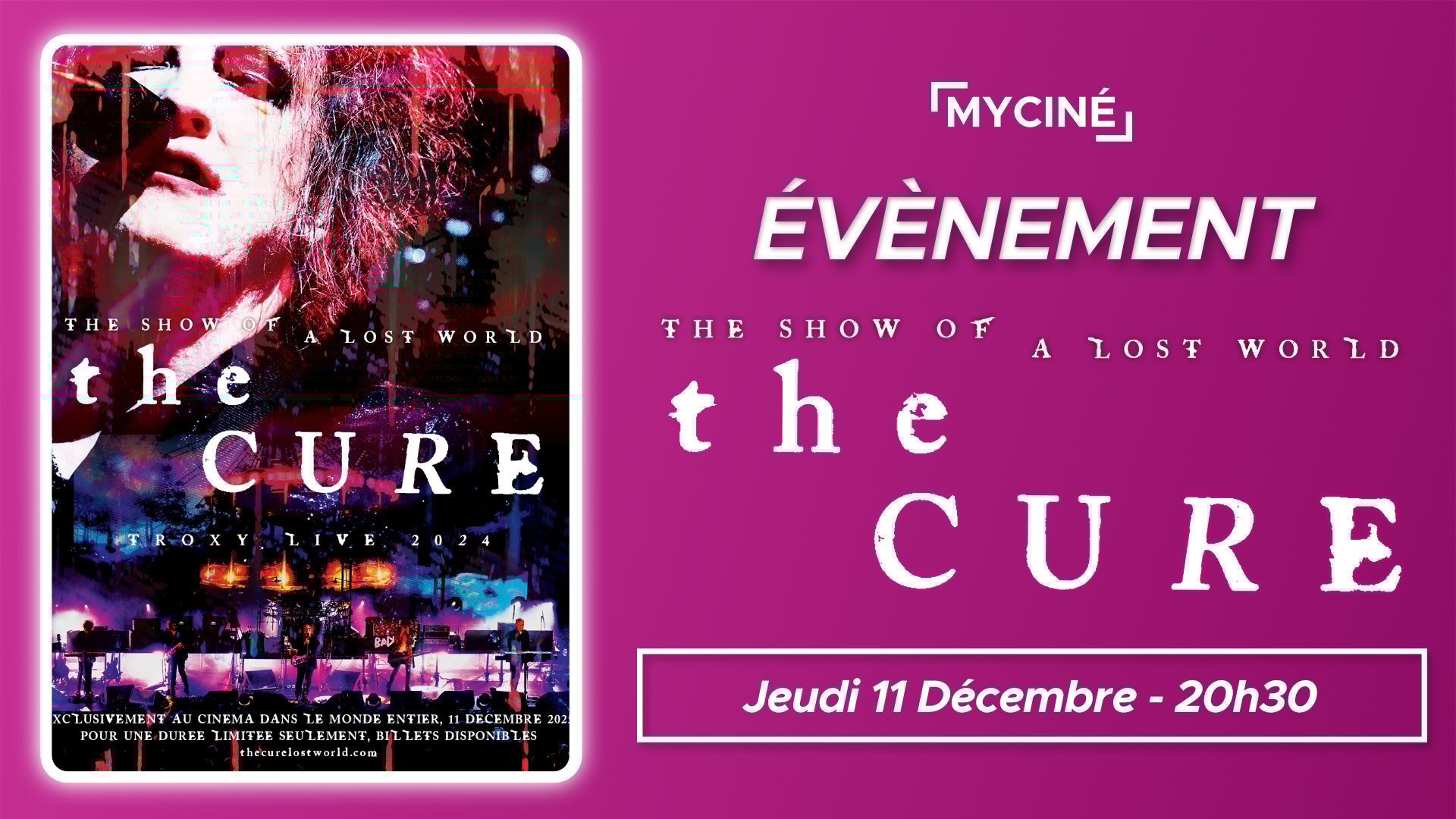 The Cure - The Show of a Lost World