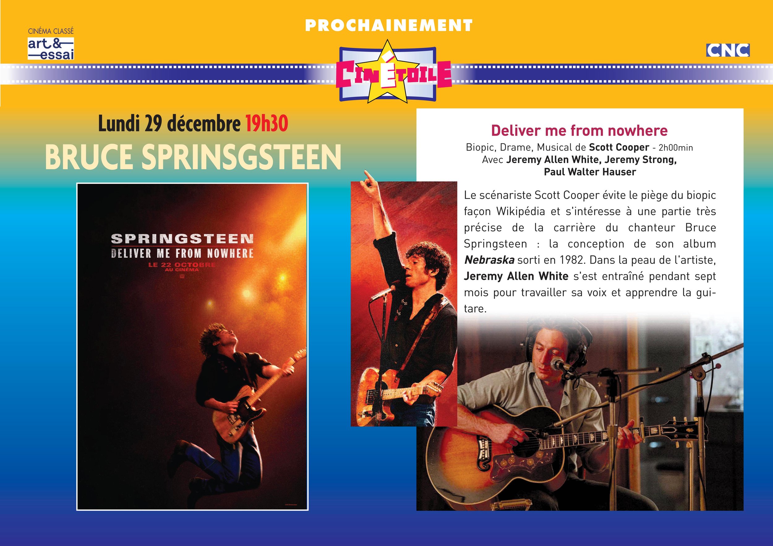 Bruce Sprinsteen "Deliver me from nowhere"