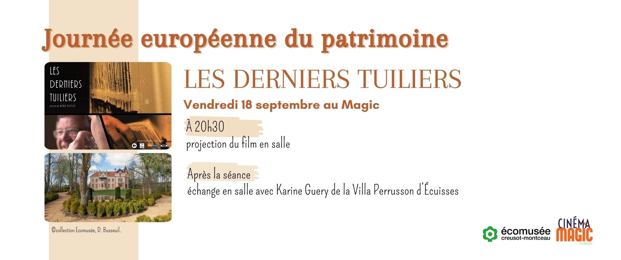 JOURNÉE EUROPÉENNE DU PATRIMOINE