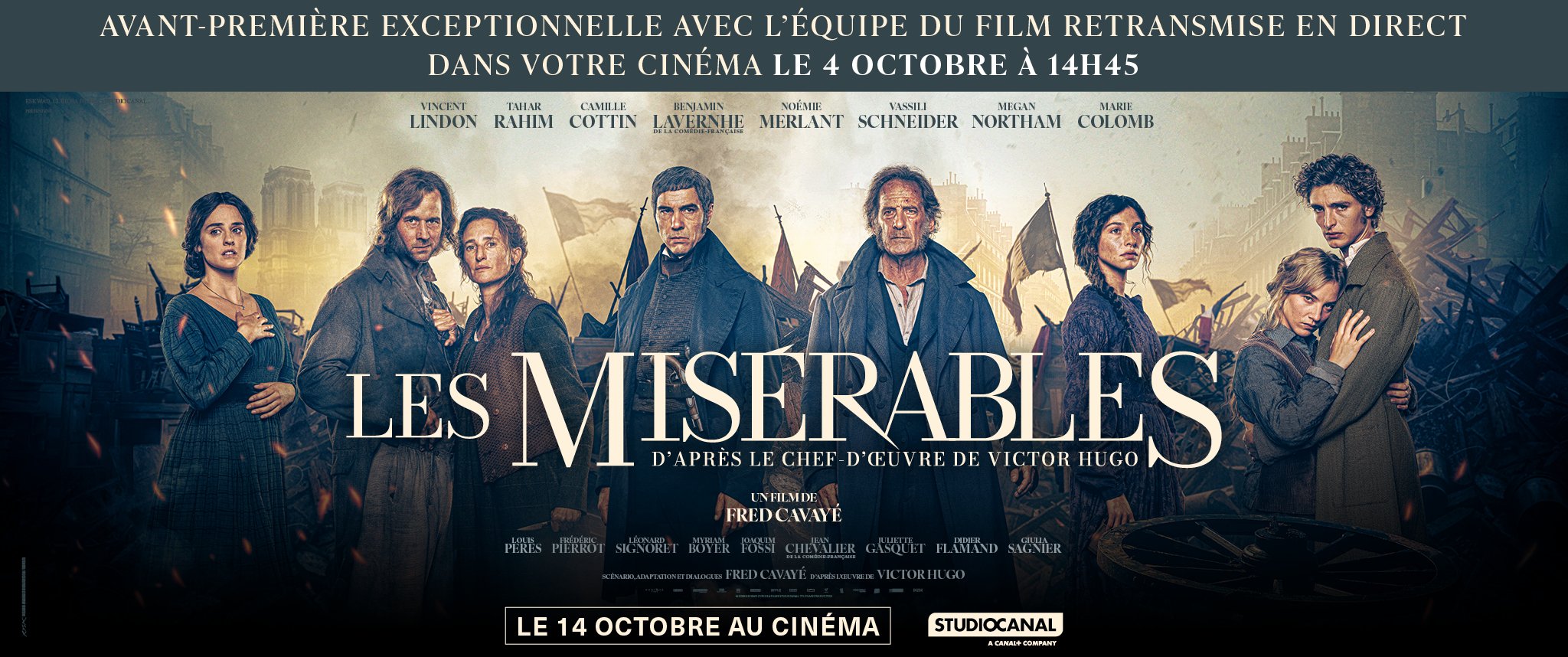LES MISÉRABLES - échange en direct