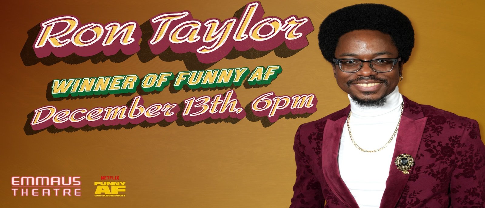 Ron Taylor (Winner of Funny AF)