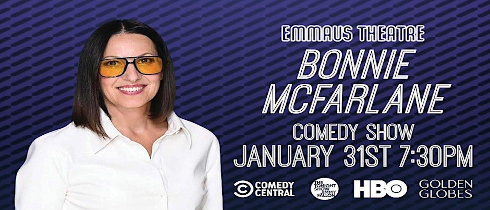Bonnie McFarlane – Live at the Emmaus Theatre