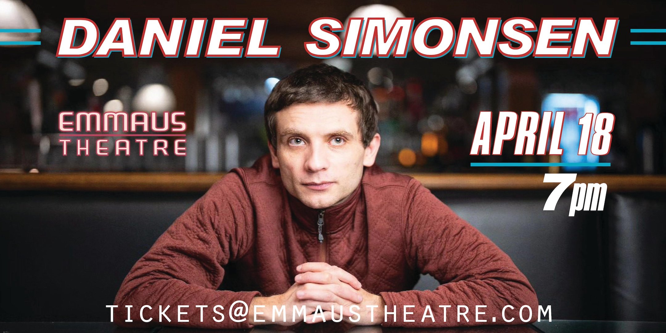 Live Comedy: Daniel Simonsen