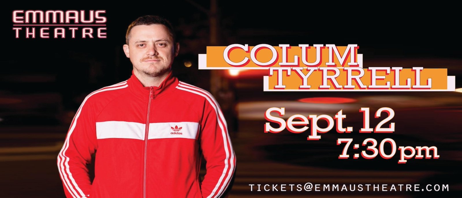 Live Comedy: Colum Tyrrell