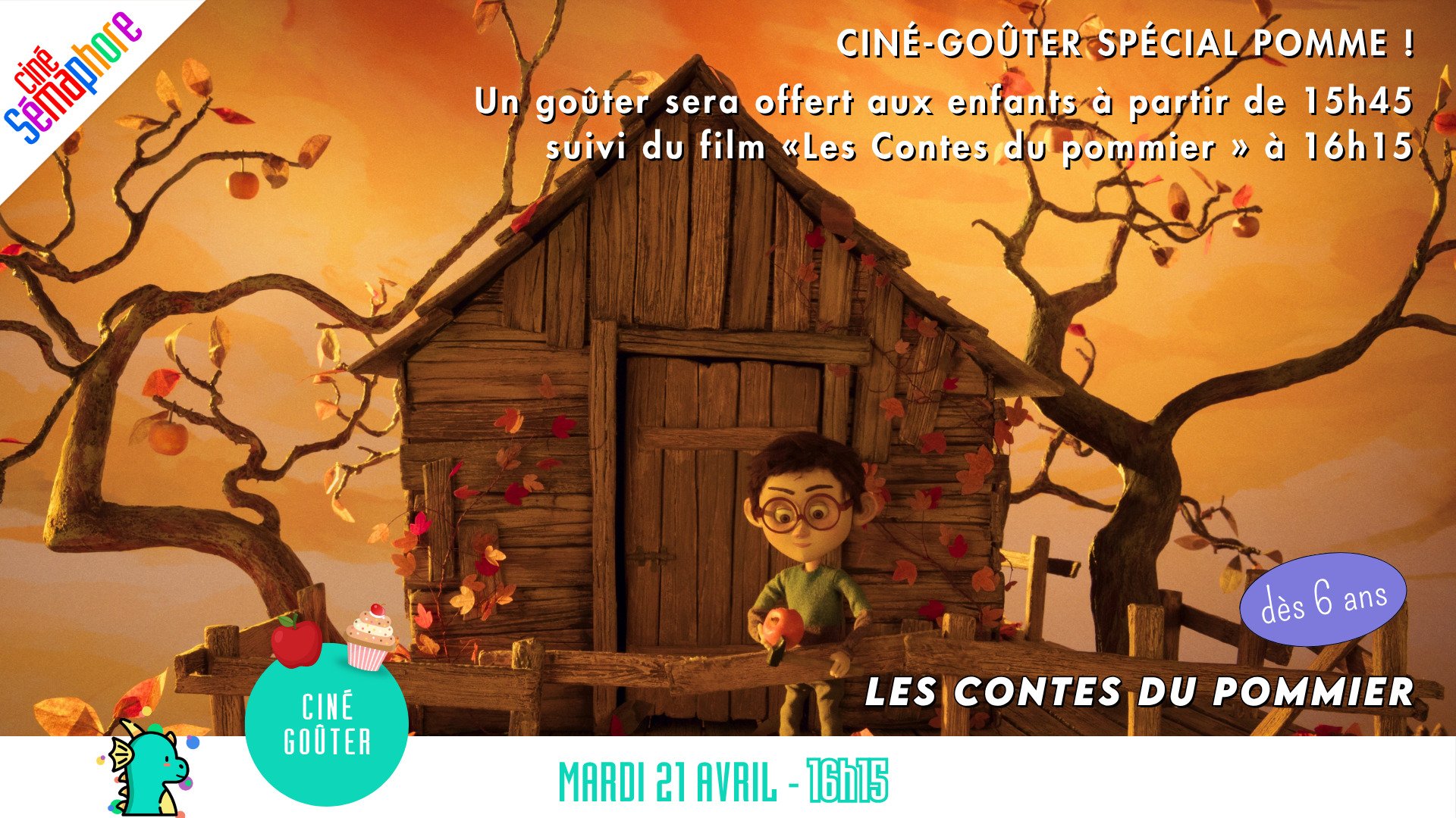 Les Contes du pommier - Ciné-goûter spécial pomme